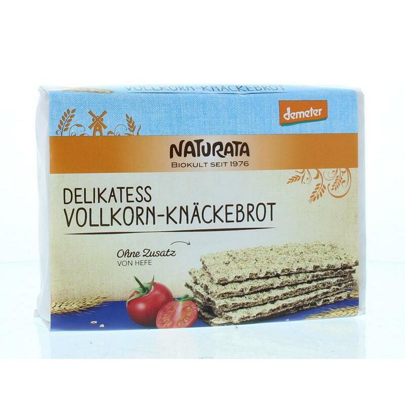 Naturata Knackebrod volkoren rogge demeter bio 250g