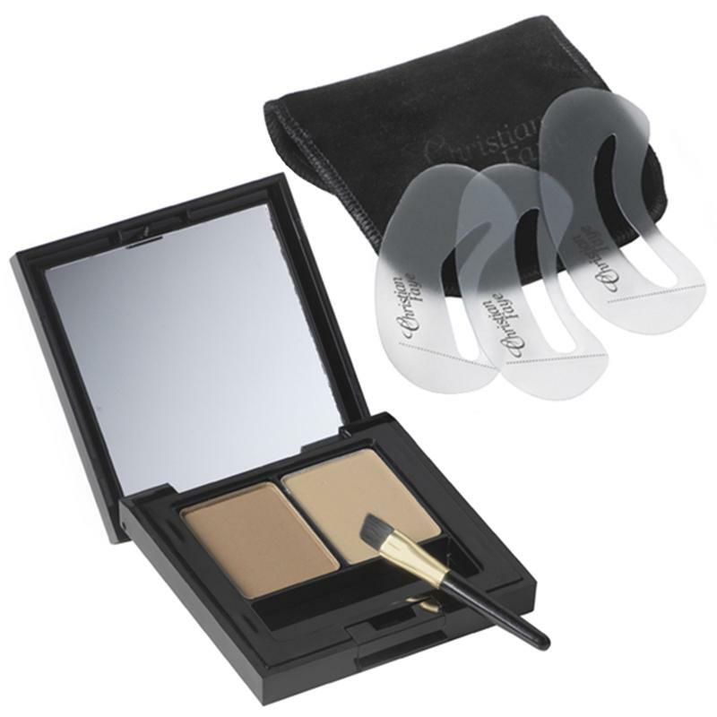 Christian Faye Eyebrow make up duo brown 1st