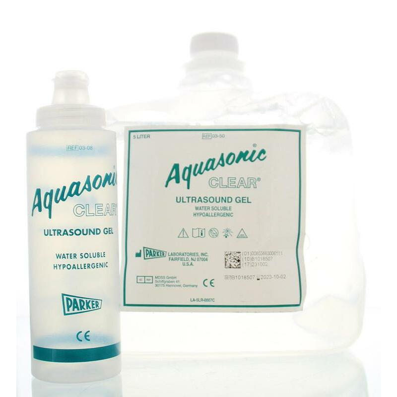 Parker Aquasonic clear ultrasound gel 5ltr