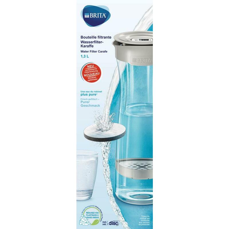 Brita Waterfilterkaraf soft grey 1st