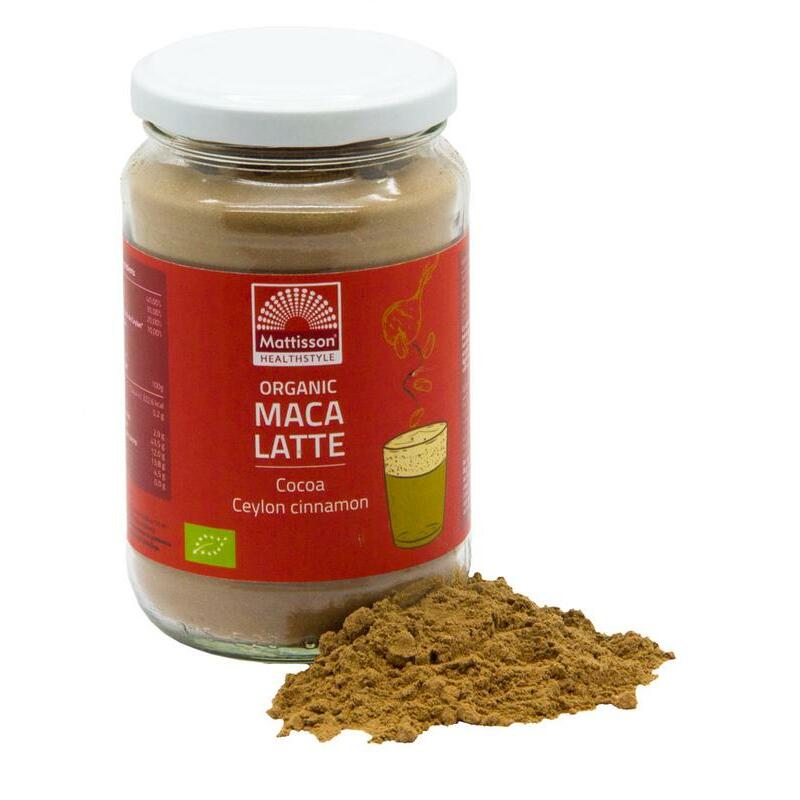 Mattisson Latte maca cacao - ceylon kaneel bio 160g