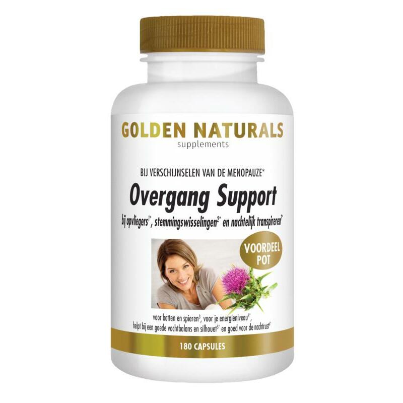 Golden Naturals Menopauze support 180vc