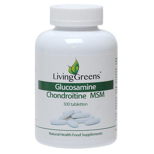 Livinggreens Glucosamine chondroitine MSM 300tb