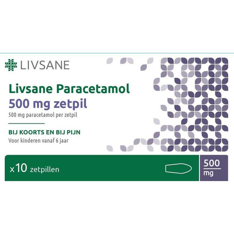 Livsane Paracetamol 500 mg 10zp