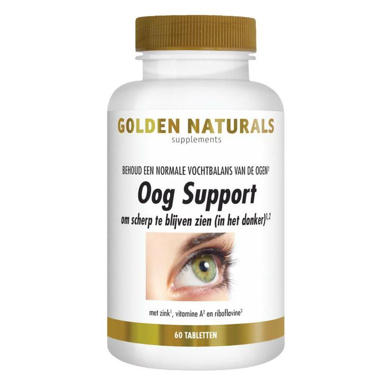 Golden Naturals Oog Support 60tb
