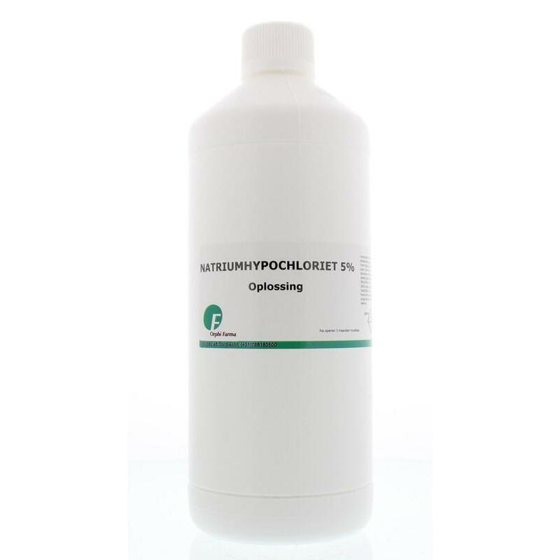 Orphi Chloorbleekmiddel natriumhypochloriet 5% 1000ml