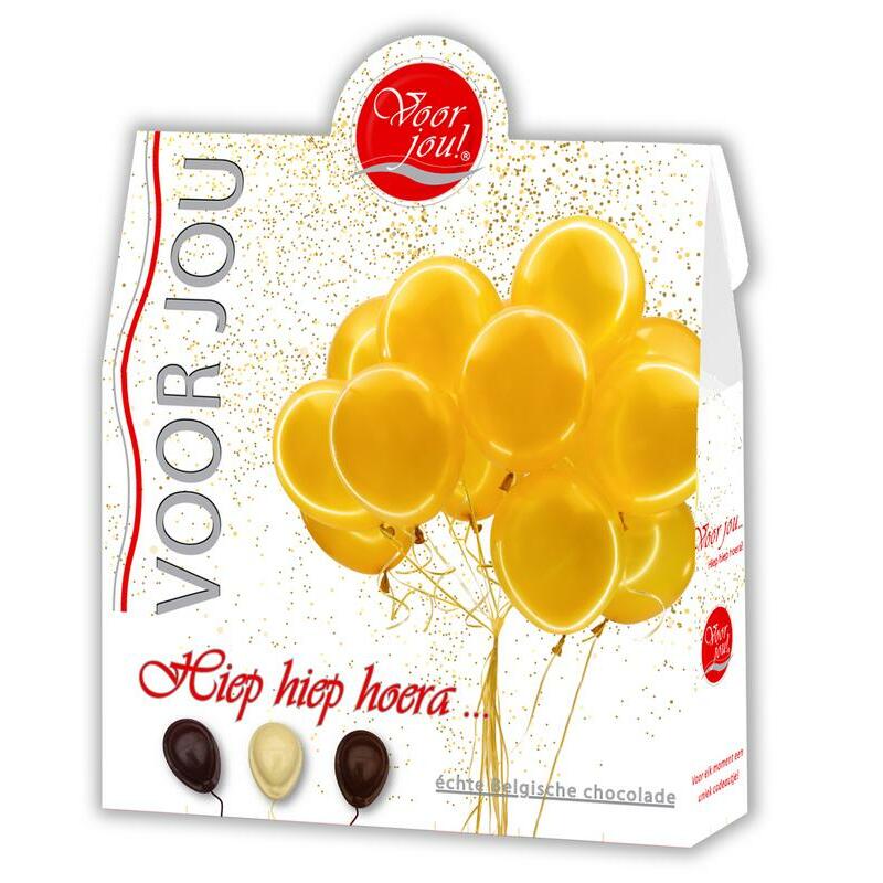 Voor Jou! Cadeau doos hiep hiep hoera 100g