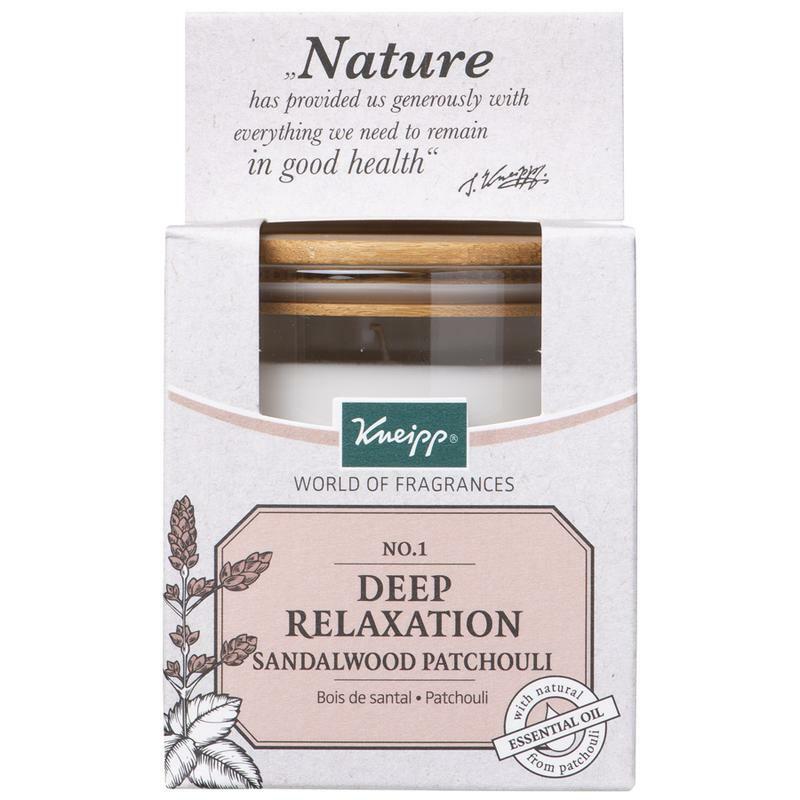 Kneipp Geurkaars sandelwood patchouli 145g