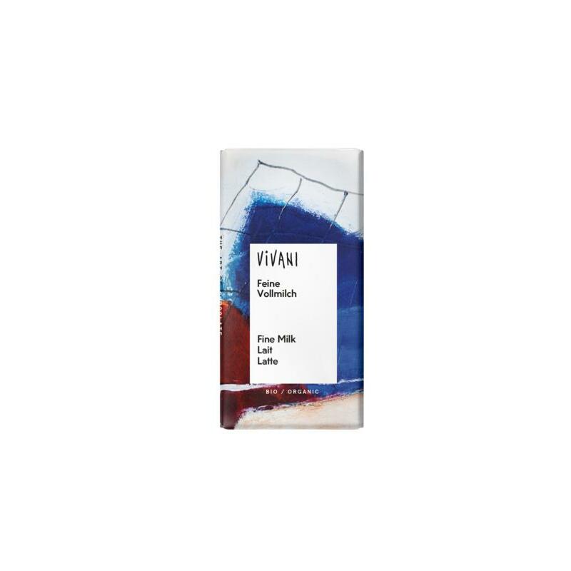 Vivani Chocolade minibars melk bio 12.5g