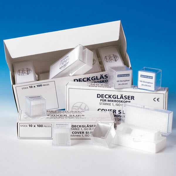 Brocacef Dekglaasjes 18 x 18mm 100st