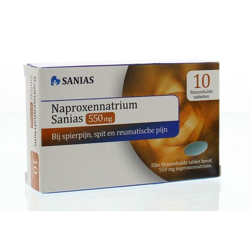 Sanias Naproxennatrium 550 mg 10tb