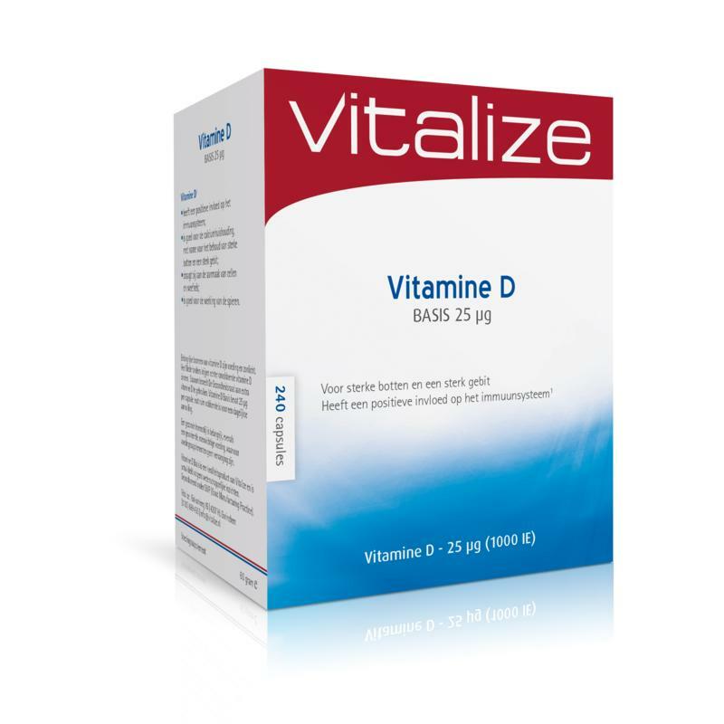 Vitalize Vitamine D basis 240ca