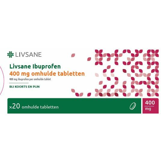 Livsane Ibuprofen 400 mg 20st