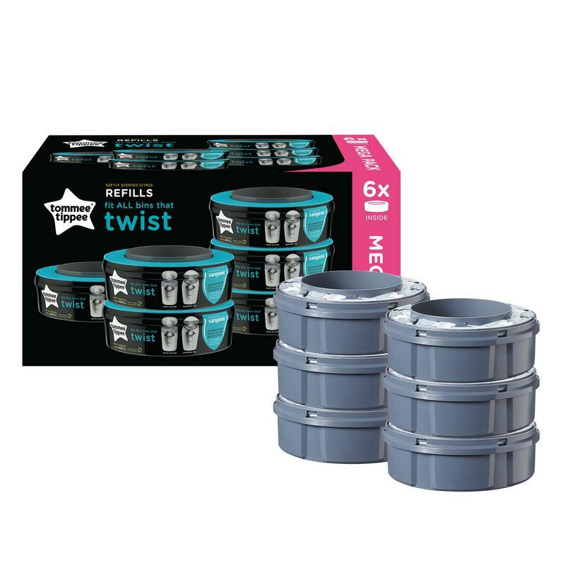 Tommee Tippee Sangenic twist & click cassette 6 pack 6st