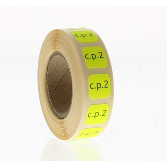 Brocacef Strooketiket controle paraaf 2 750st