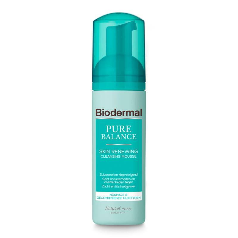 Biodermal Pure balance renewing cleansing mousse 150ml