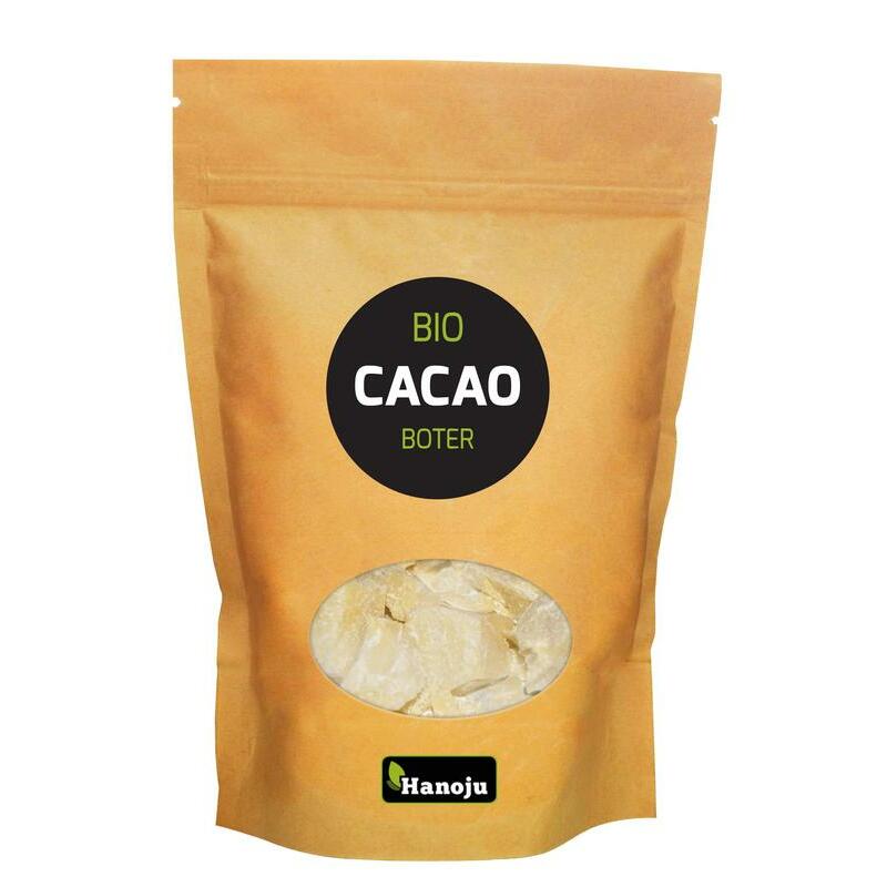 Hanoju Cocoa butter organic bio 500g
