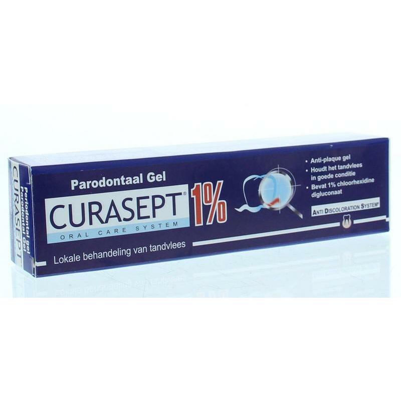 Curasept ADS Parodontaal gel 1% chloorhexidine 30ml