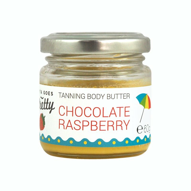 Zoya Goes Pretty Tanning body cream chocolate & raspberry 60g