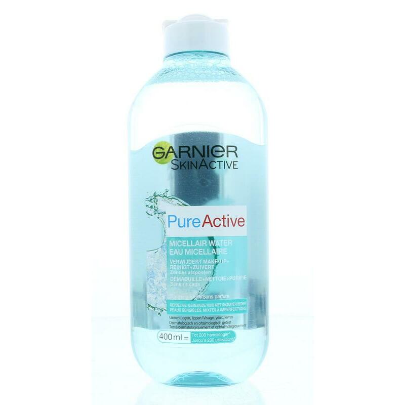 Garnier Skin active pure active micellair reinigingswater 400ml