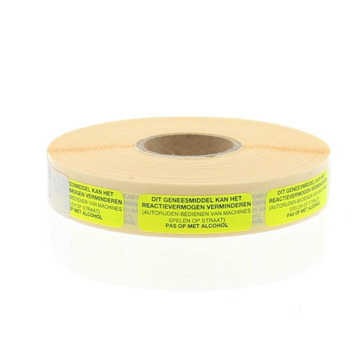Spruyt Hillen Sticker geneesmiddel reactie 1000st