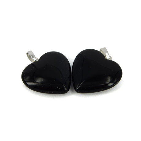Ruben Robijn Hanger hart 20 mm onyx 1st