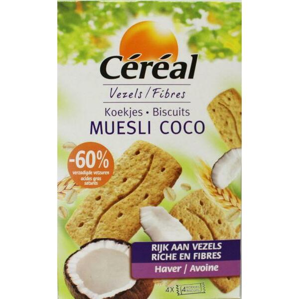 Cereal Koekjes muesli/cocos 200g