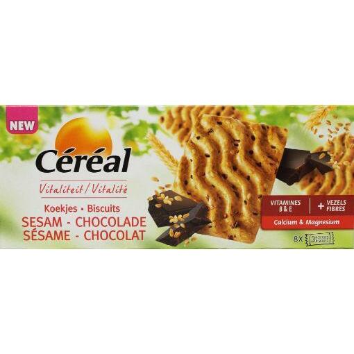 Cereal Koekjes sesam chocolade 200g