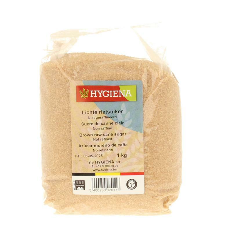 Hygiena Lichte rietsuiker bio 1000g