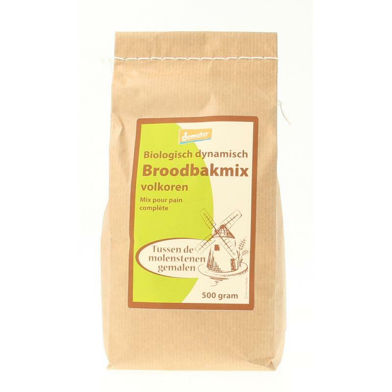 Hermus Volkoren broodbakmix demeter bio 500g