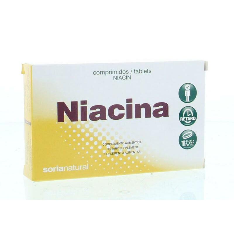 Soria Vitamine B3 retard 16 mg 48tb