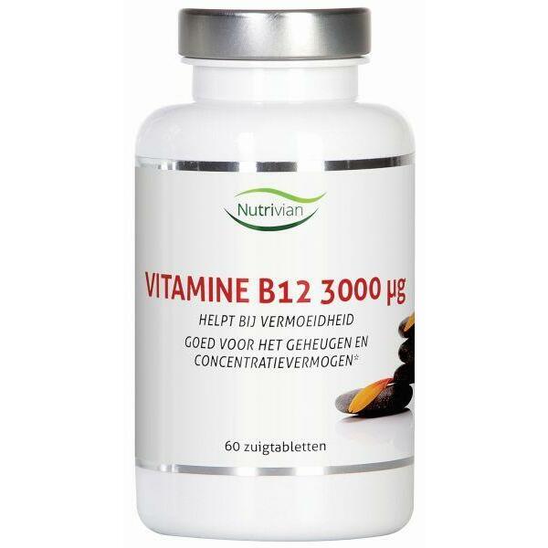 Nutrivian Vitamine B12 methylcobalamine 3 mg 60zt