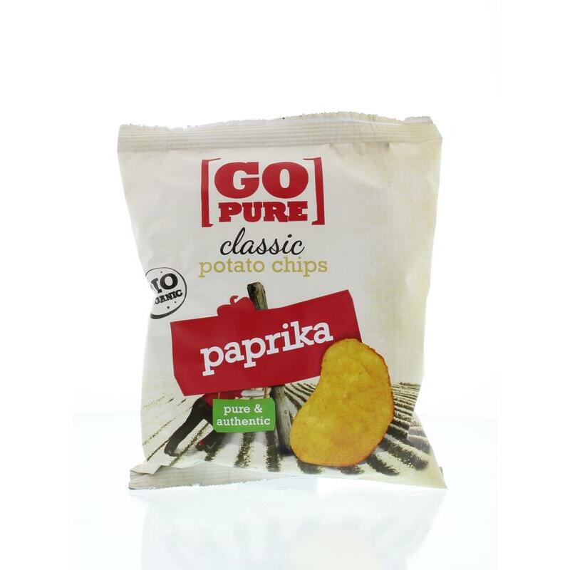 Go Pure Chips paprika bio 40g