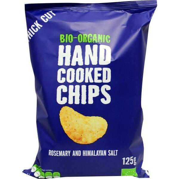 Trafo Chips handcooked rozemarijn himalaya zout bio 125g