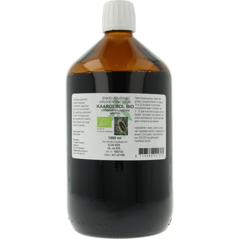 Natura Sanat Kaardebol wortel tinctuur bio 1000ml