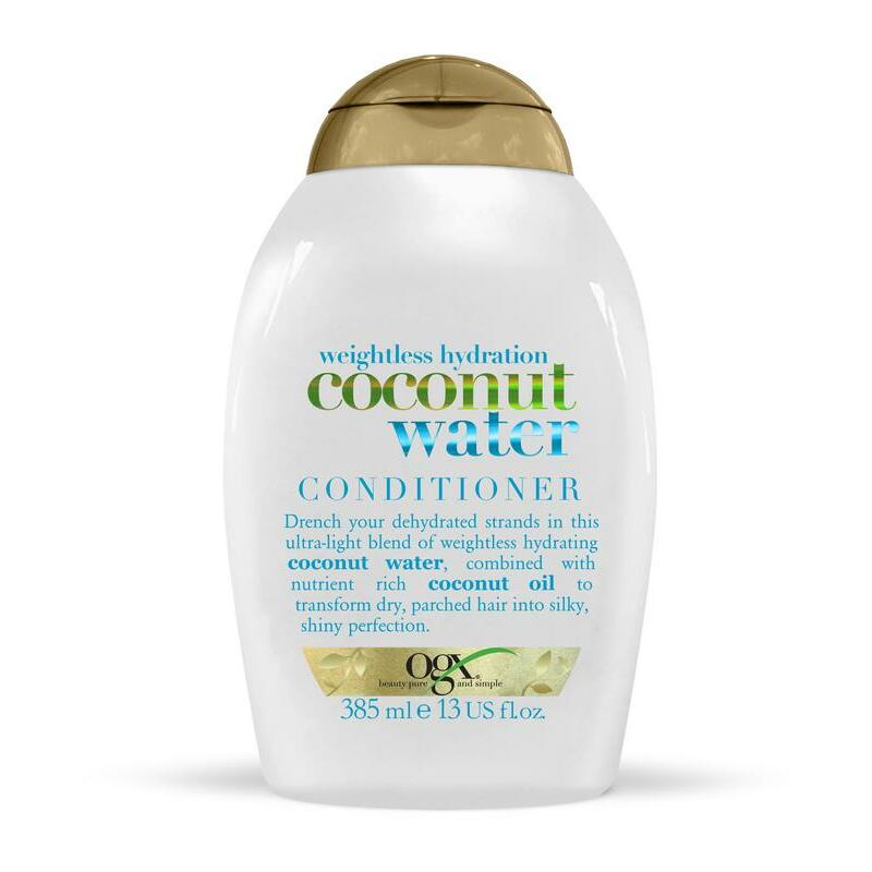 OGX Weightless hydration coconut water conditioner 385ml