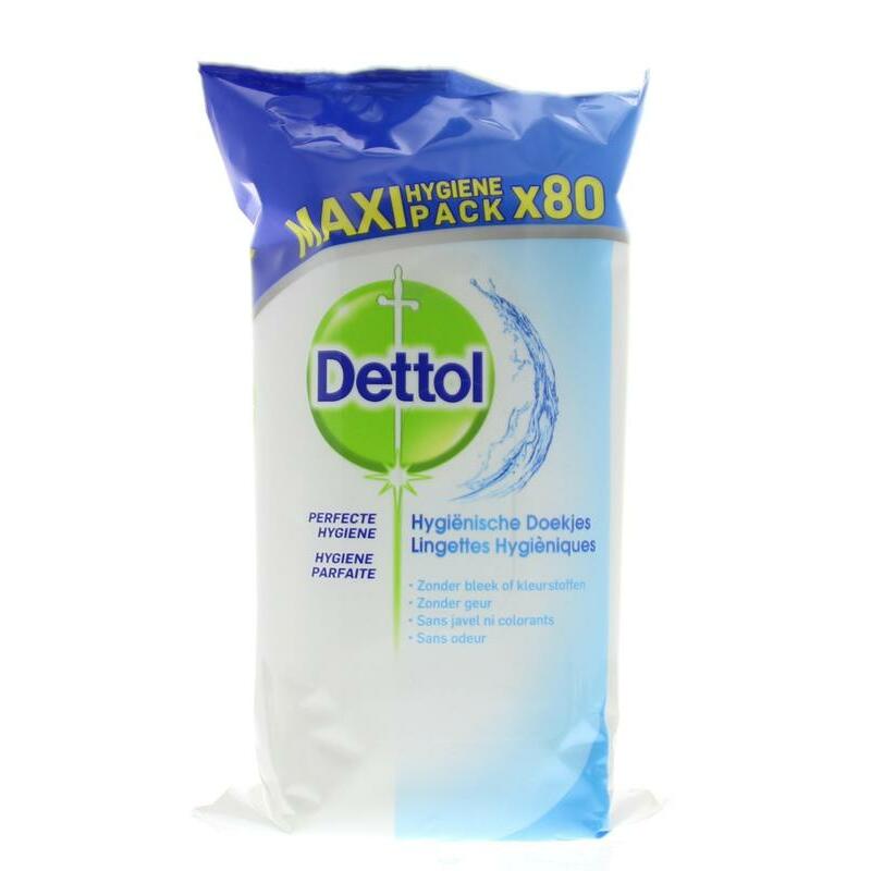 Dettol Hygienische schoonmaakdoekjes 80st