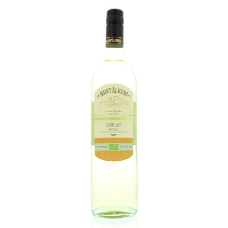 Mont Albano Grillo terre siciliane wit bio 750ml