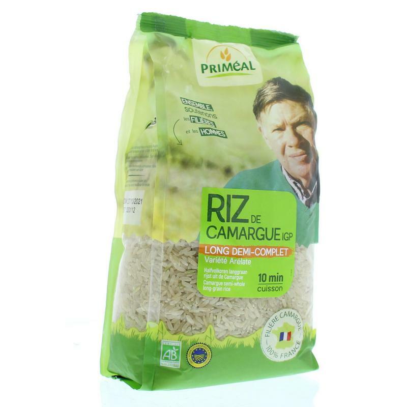 Primeal Halfvolkoren langgraan rijst camargue bio 1000g