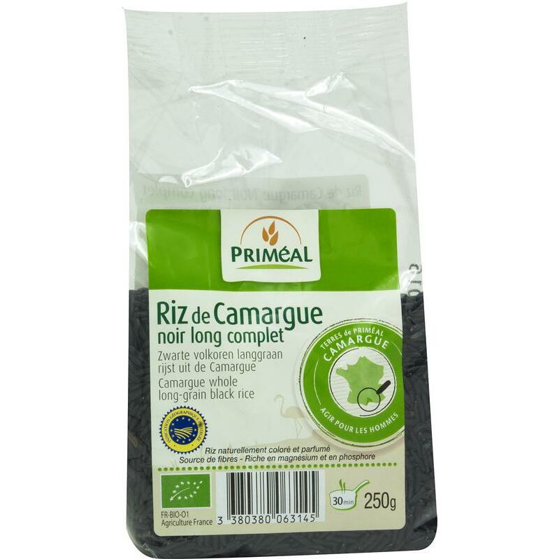 Primeal Zwarte volkoren langgraan camargue bio 250g