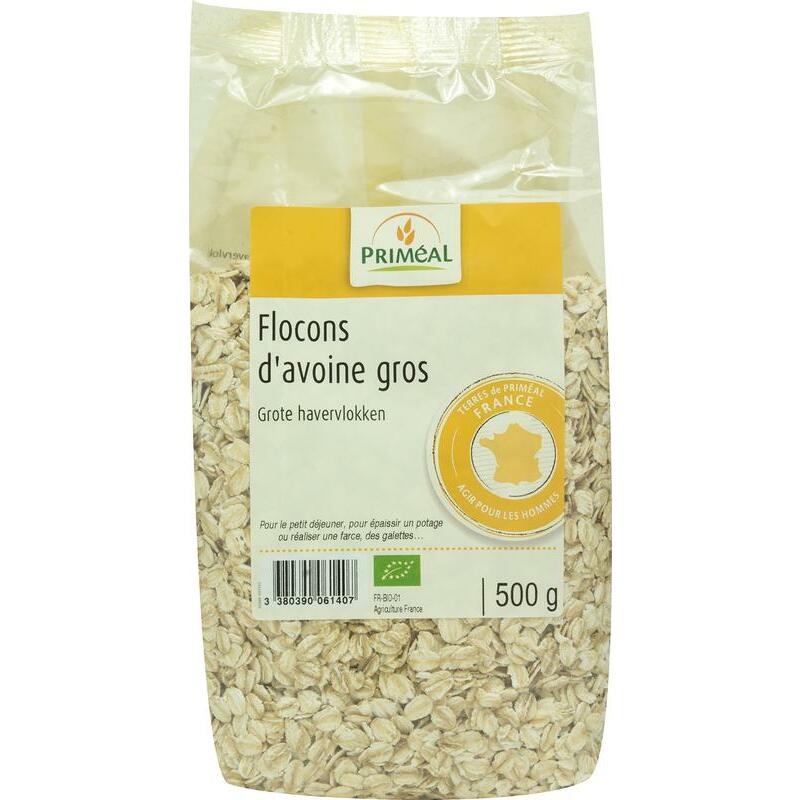 Primeal Grote havervlokken bio 500g