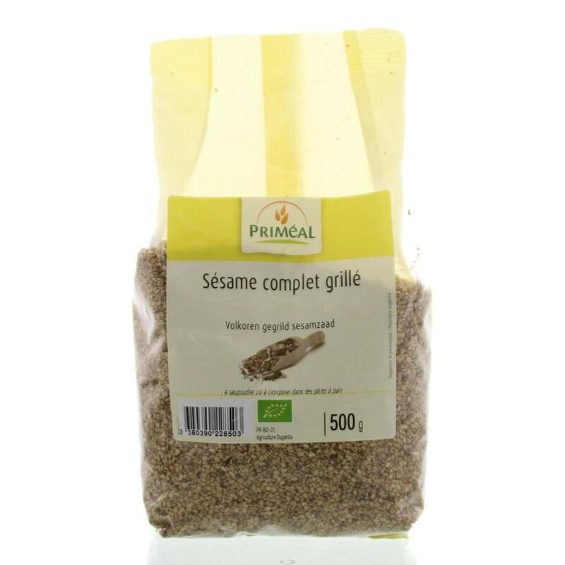 Primeal Volkoren gegrild sesamzaad bio 500g