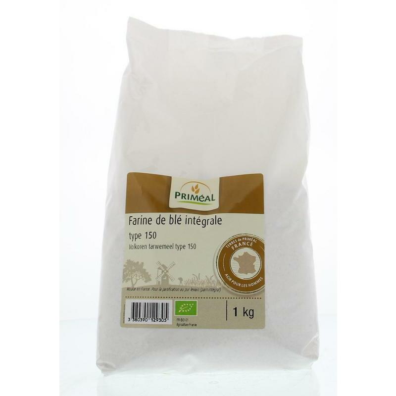 Primeal Volkoren tarwemeel borsa 150 bio 1000g