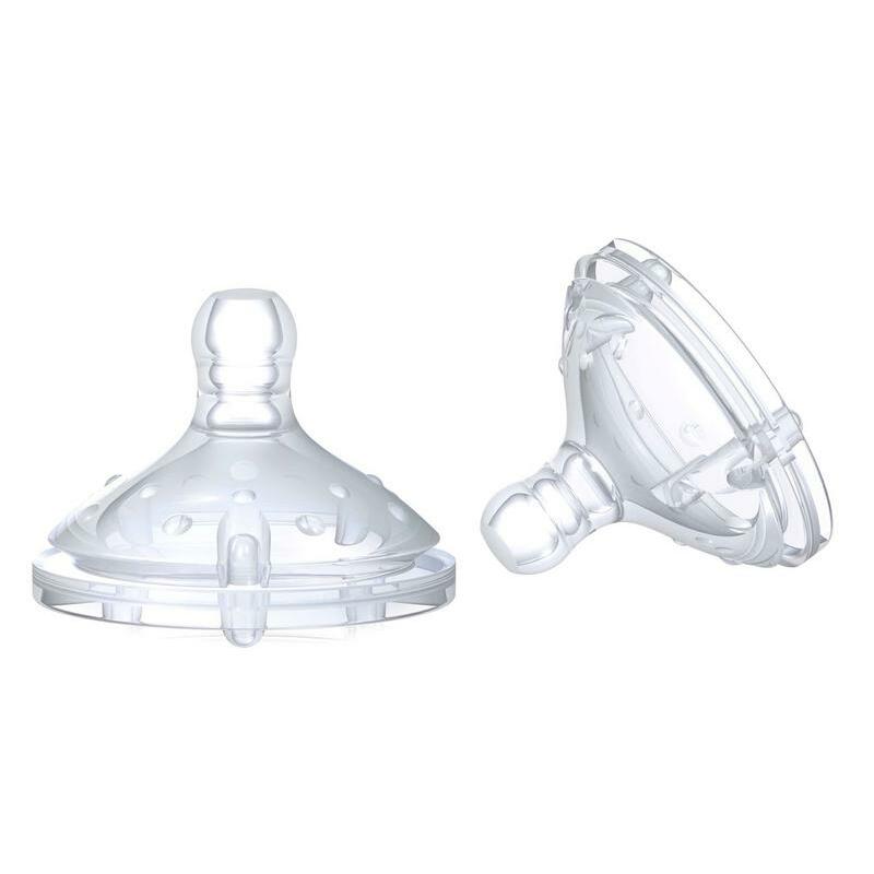 Nuby Replacement nipple medium flow 2st