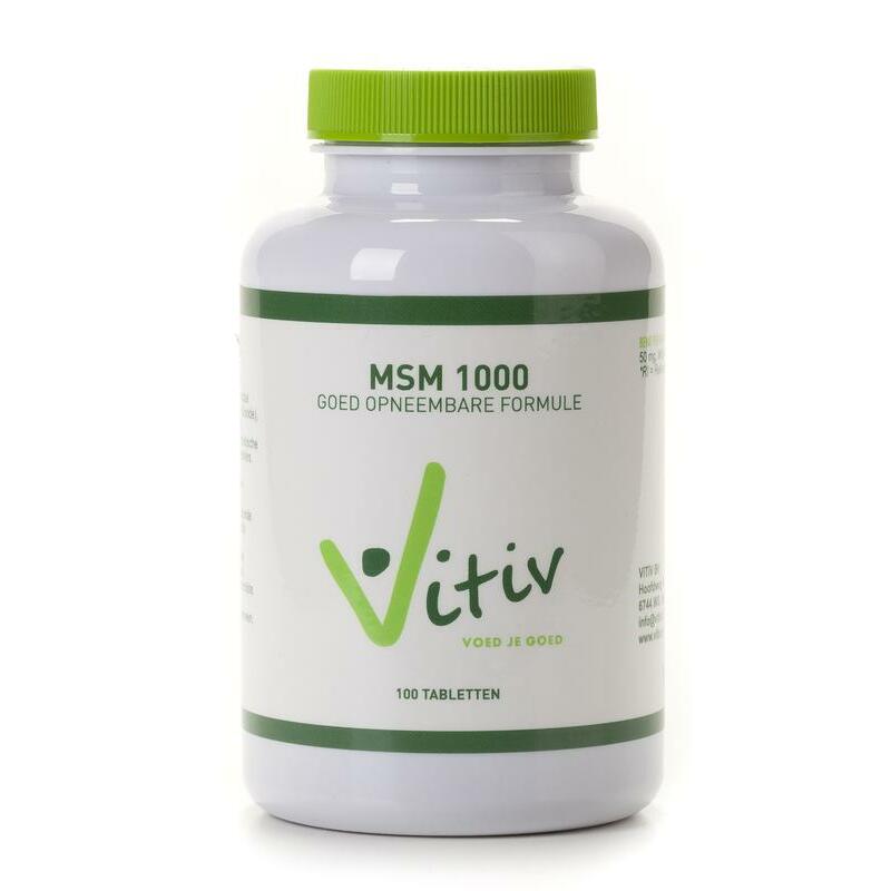 Vitiv MSM 1000 mg 100tb