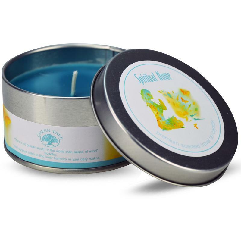 Green Tree Geurkaars spiritual home 85g