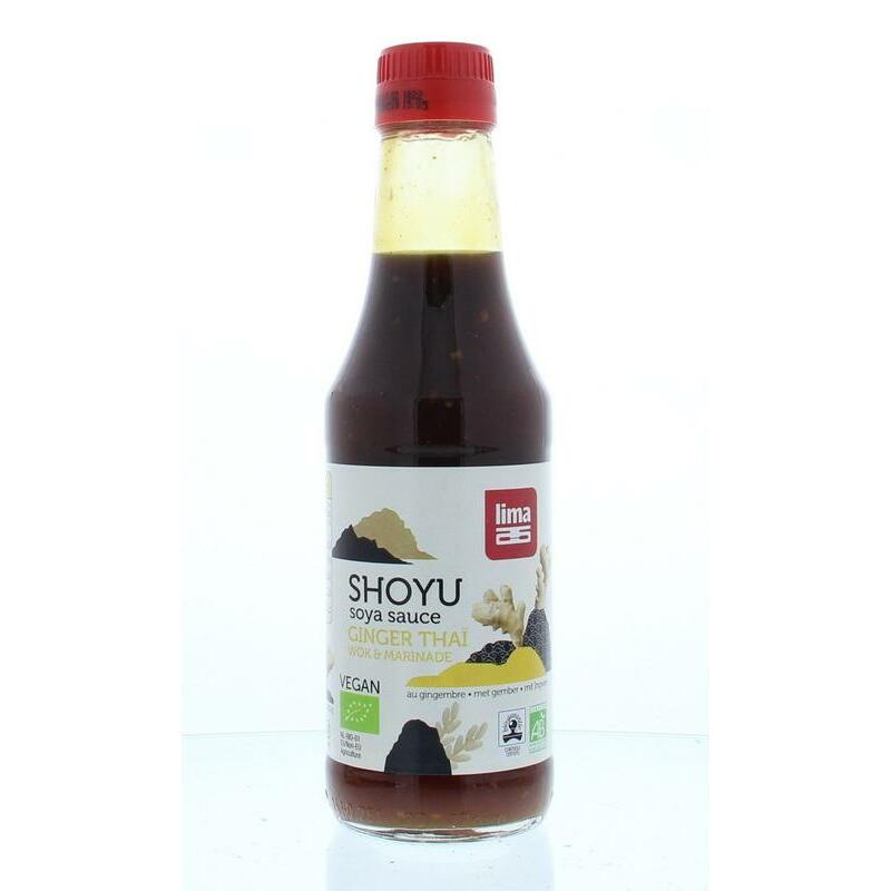 Lima Shoyu ginger thai bio 250ml
