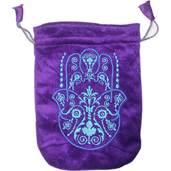 Green Tree Tarot tasje hand of fatima paars 1st