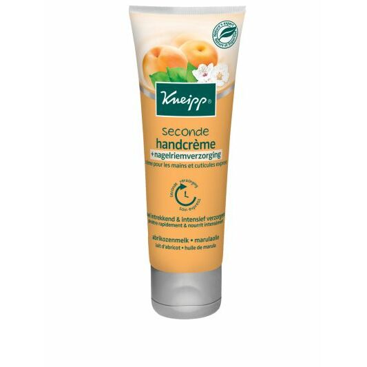 Kneipp Hand & nagelriem creme seconde abrikozenmelk 75ml