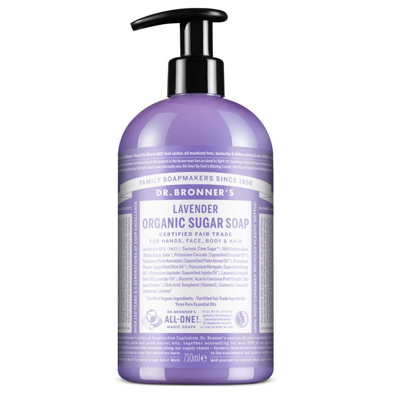 Dr Bronners Shikakai zeep lavendel 710ml